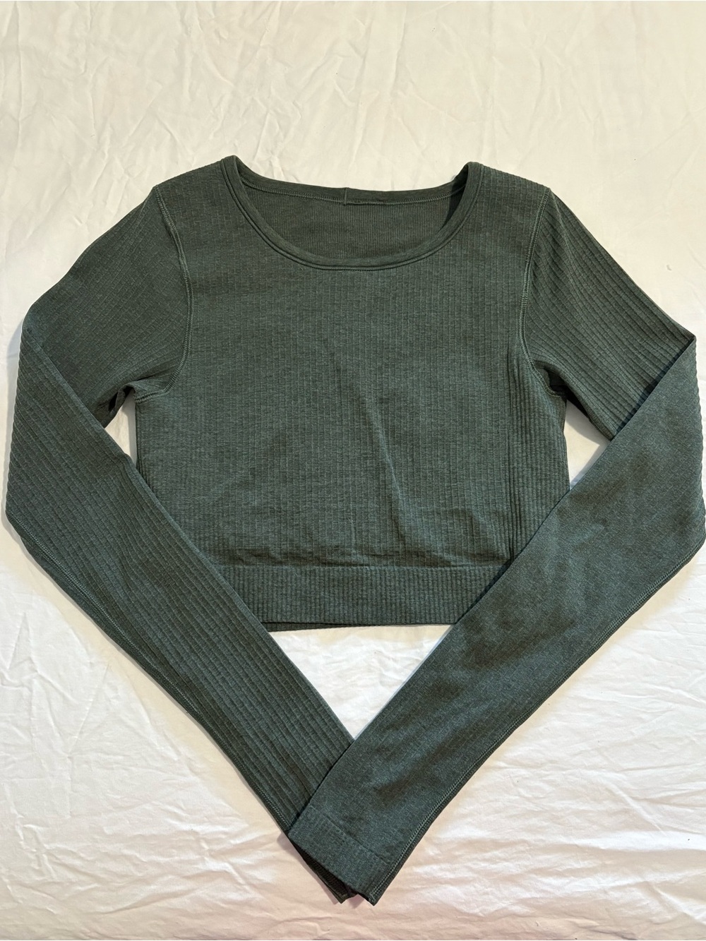 Lululemon Ebb to Street Crop Longsleeve